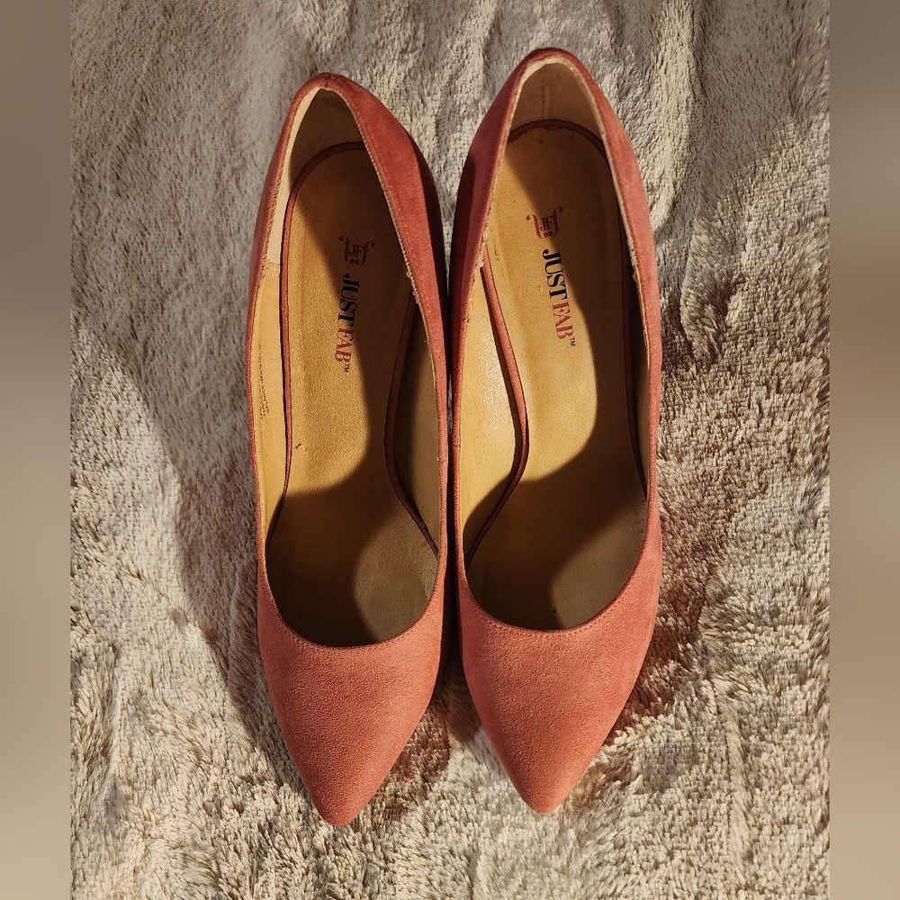 6. Pink Just Fab Heels